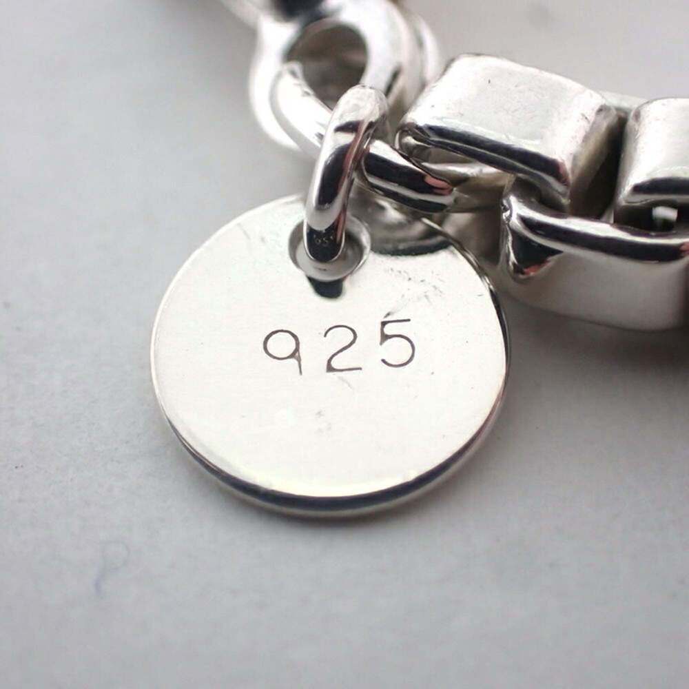 TIFFANY Authentic Silver Charm Bracelet - Picture 5 of 9